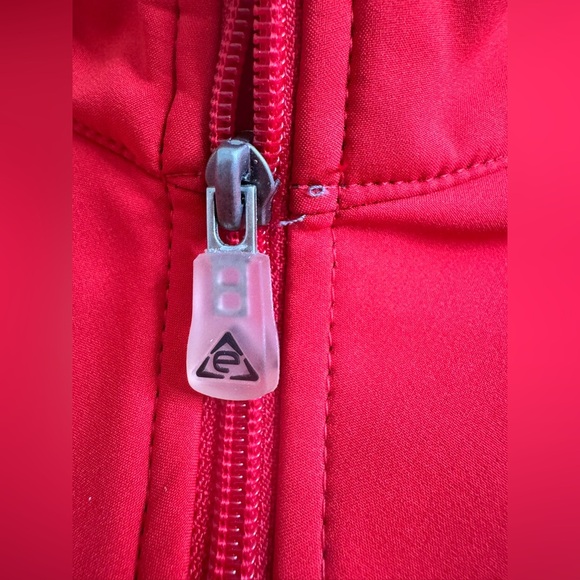 Men’s NHL Carolina Hurricanes Red Logo Full Zip Warm Front Pouch Jacket size L - Picture 9 of 13